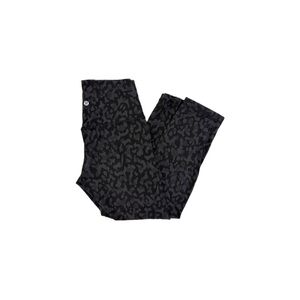 Lululemon Align Crop 21” Formation Camo Deep Coal Gray Black Multi Leggings – 6